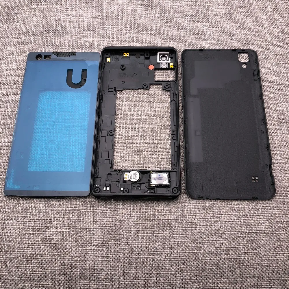 Полный передний средний задний корпус рамка крышка батареи Чехол для LG X style K200DS K6b