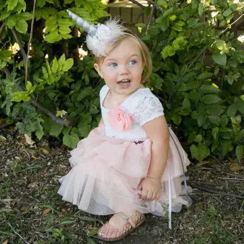 2018 Новое поступление детская головка рога единорога Волшебная Вечеринка