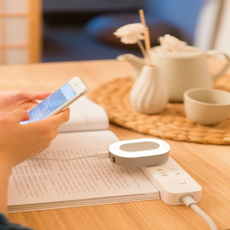 Сенсорный светодиодный ночник настенное зарядное устройство безопасный умный