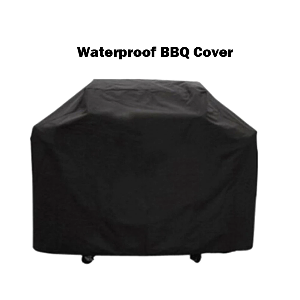 3 размеры Водонепроницаемый барбекю гриль черный чехол для дождь Barbacoa против