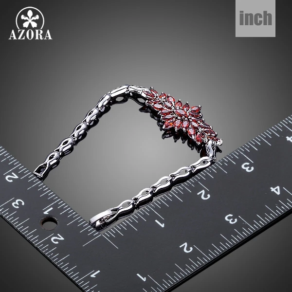 Азора уникальный огранка маркиза Красный AAA + Кубического циркония Капля воды