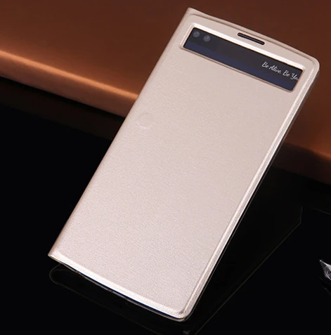 Смарт чехол для LG V10 кожаный книжка с окошком s F600 H968 функцией автоматического