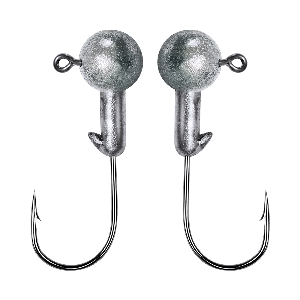 5 шт. 1G-2G-3G-5G-7G-9G-12G-14G открытые Lead Jig Head колючий рыболовный крючок для фидера Мягкая