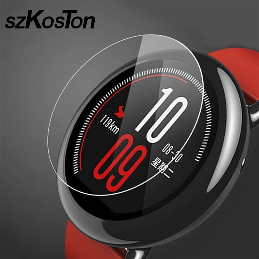 Пленка из закаленного стекла для Amazfit Xiaomi Huami защита экрана 9H пленка HD ремешок