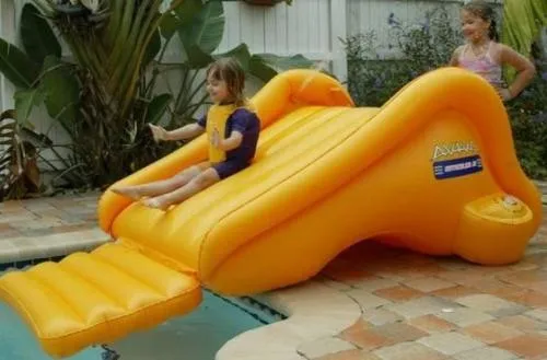 Продажа детская надувная горка желтая для дайвинга|children slide|slide inflatableslide children |
