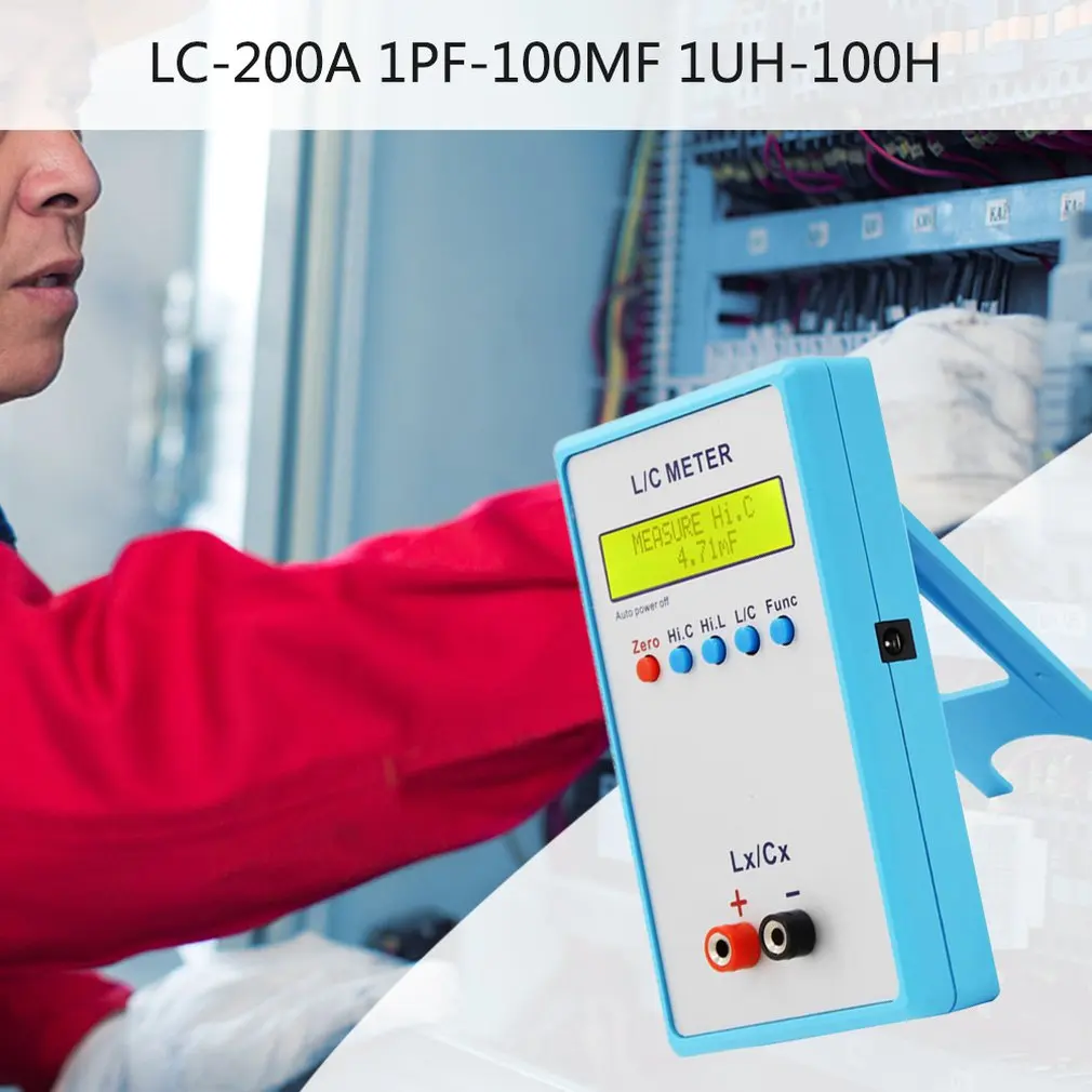 LC200A Handheld Inductance and Capacitance Meter Digital Bridge LCR | Обустройство дома