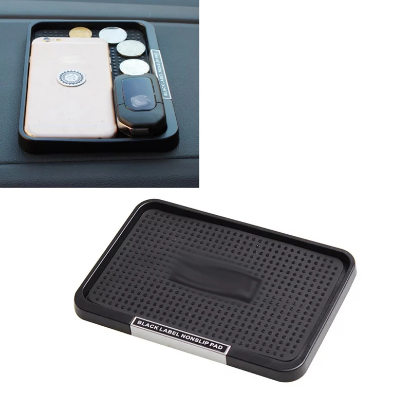 JEAZEA Car Dashboard Anti Slip Mat Pad Storage Box Organizer Coins Keys Cards Watches Phone for Audi BMW VW Toyota
