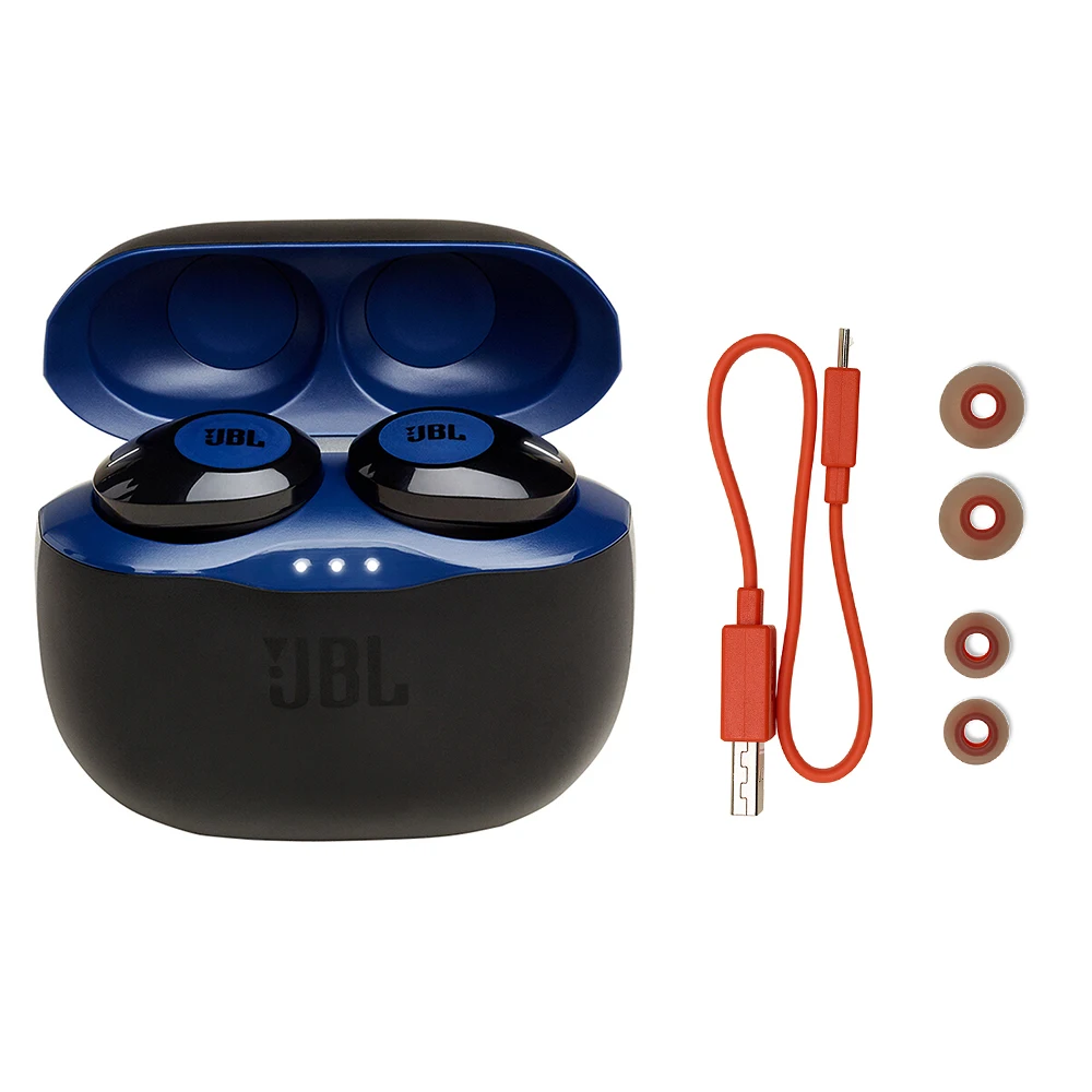 Наушники JBL TWS True Wireless Bluetooth TUNE120 с микрофоном невидимые наушники сенсорным