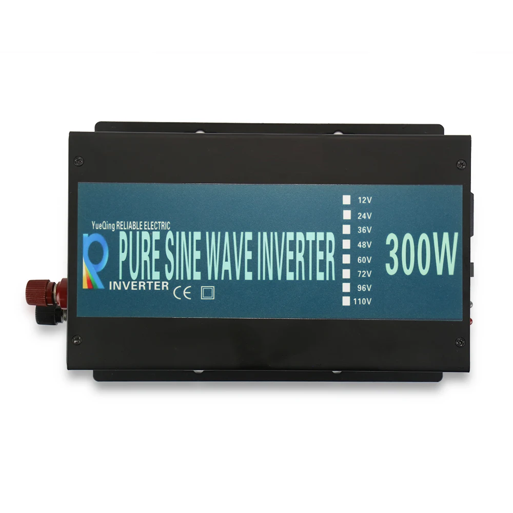 300w инвертор с чистым синусом Мощность Инвертор постоянного тока 12v 24v 48v к