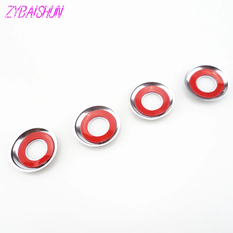 Новый хромированный Автомобильный Дверной замок Кнопка втулки накладки