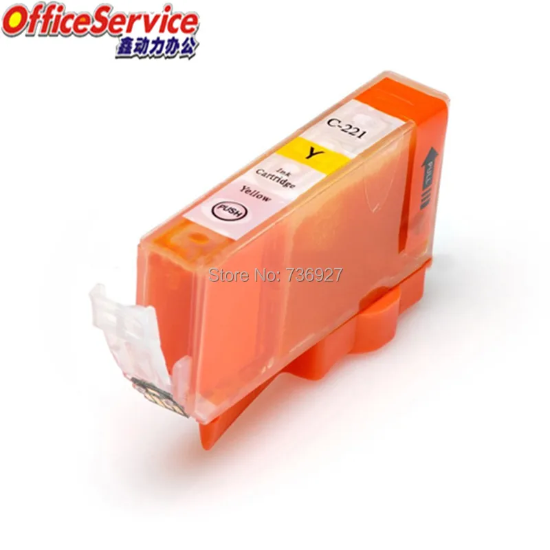 15X PGI-220 CLI-221 PGI220 CLI22 Совместимый картридж для Canon MP648 MP988 MP996 MX868 MX876 IP3680 IP4680 IP4760