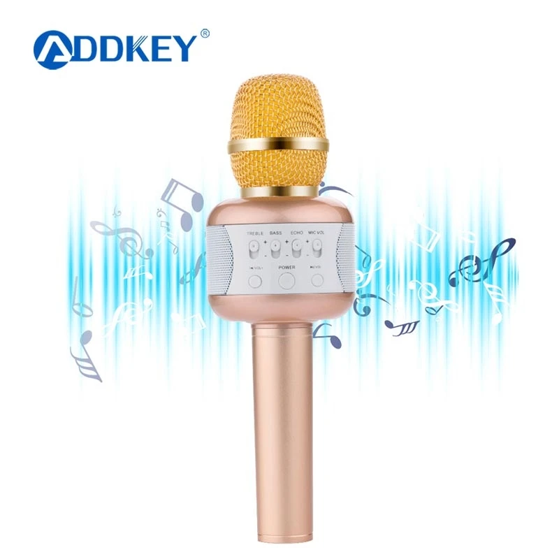 Eshishang караоке микрофон беспроводной Bluetooth Динамик ручной музыкальный плеер КТВ