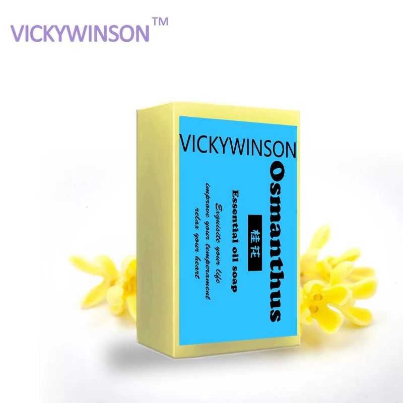 VICKYWINSON натуральные эфирные масла мыло ручной работы отбеливание для удаления прыщей на коже очистка грязи против старения Мужчины/wo Мужчины Уход за кожей 50