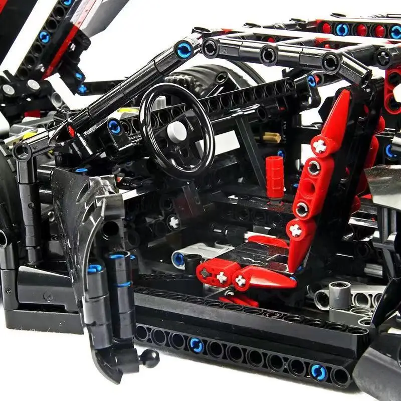 XingBao 07003 создатели MOC TECHNIC серии автомобилей 2015 Assassin X19 строительные блоки игрушки