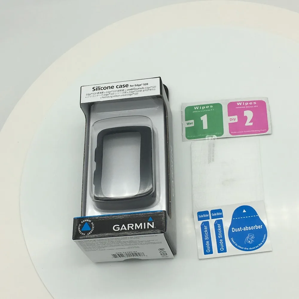 Оригинальный гелевый Чехол Garmin для Edge 520 plus велосипедный GPS компьютер GARMIN с