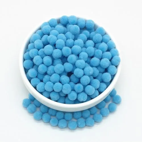 8mm 07Sky blue Белые, синие, разноцветные помпоны, меховые шарики, сделай сам, мягкие помпоны, помпоны для рукоделия, Свадебный декор, клей на ткани, аксессуары, 8 мм до 30 мм, 20 г - Цвет: 8mm 07Sky blue