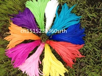 wholesale 500pcs natural rooster tail 14 16inch35 40cm stage performances wedding decoration accessories clothing accessories