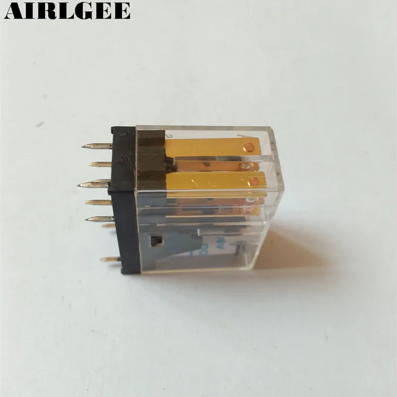 PCB Mount DC 24V Coil DPDT 8 Pins 2NO 2NC Power Relay HHC69A JQX-14FC Бесплатная доставка