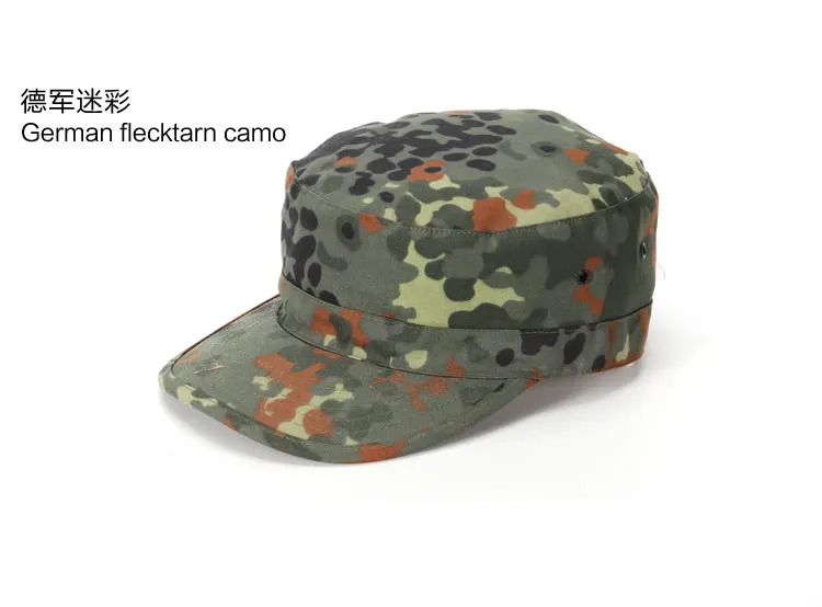 German FleckternCamo Wolfslaves тактическая бейсбольная кепка с Бэтменом, камуфляжная Мужская Военная охотничья Кепка, воздушные мягкие Охотничьи аксессуары - Цвет: German FleckternCamo