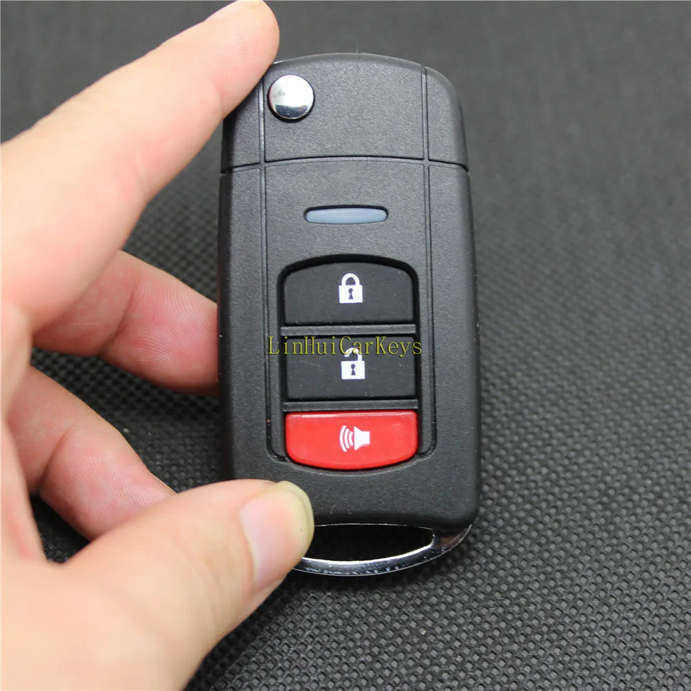 PINECONE Key Case for TOYOTA Car With Uncut Blade 3 Buttons Modified Remote Shell Cover 1 PC | Автомобили и мотоциклы