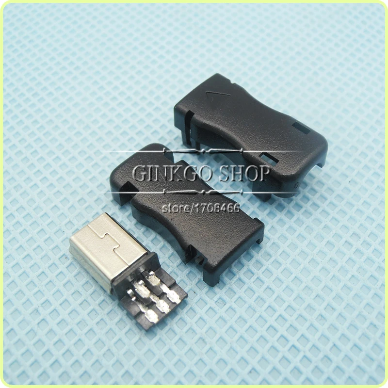 50 компл./лот DIY USB 5P 5Pin разъем OTG Mini B 3 в 1 для общего использования мини usb jack