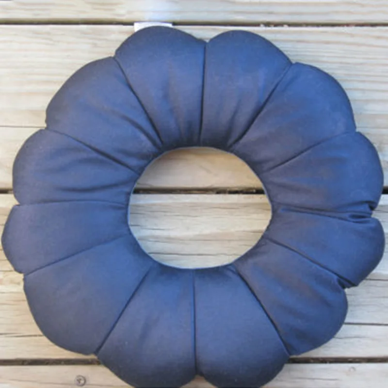 Синий комфорт Полная подушка для путешествий поворот шеи задняя под голову