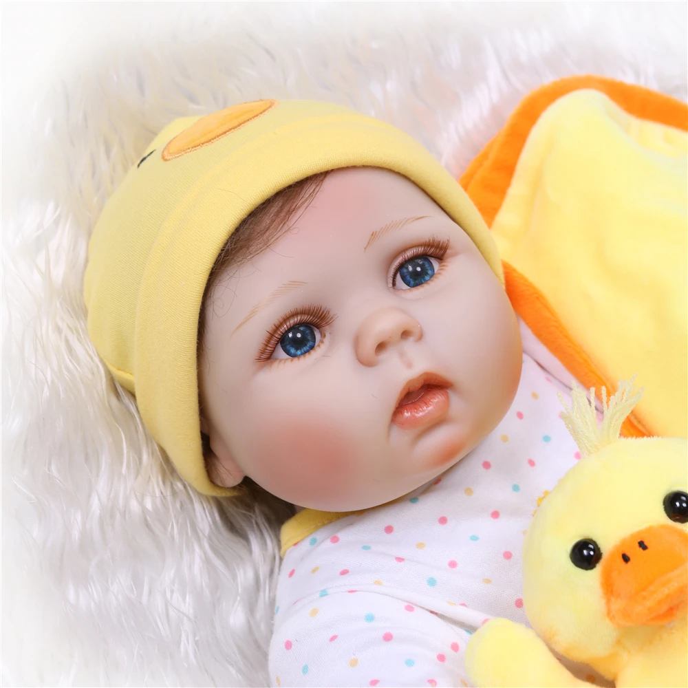 Новый Реалистичные Полный Силиконовые Reborn куклы младенца силикона Bebely