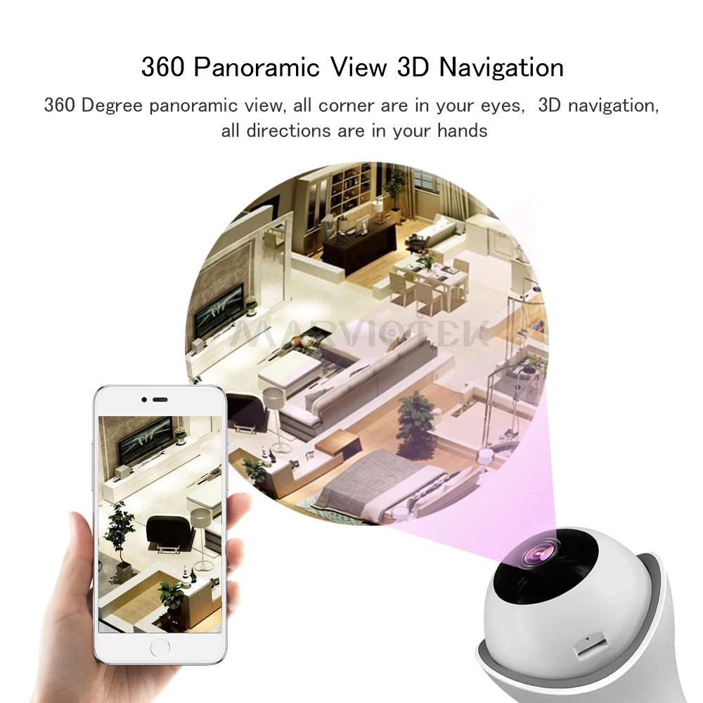 HD 1080 P IP Камера Wi Fi двухстороннее аудио Видеоняни и радионяни видео Камеры