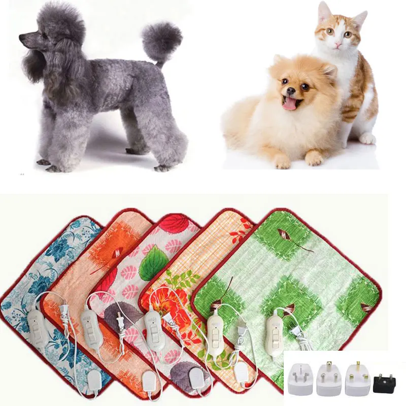 

Pet Plush Electric Blanket Animals Bed Heater Mat Heating Good Cat Dog Bed Body Winter Warm Carpet Electric Heat Pad