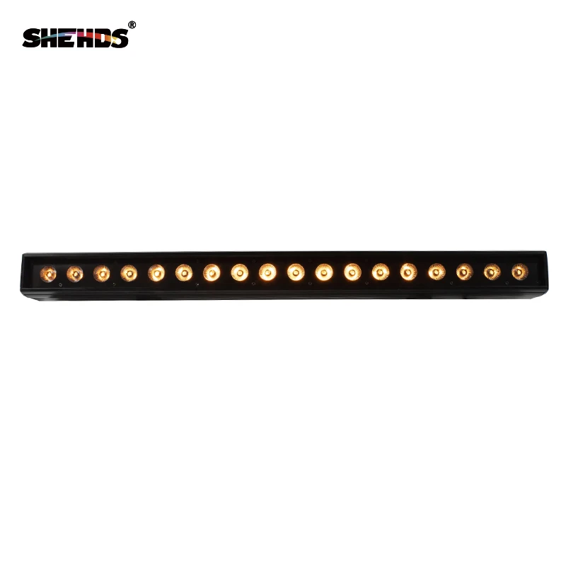 Быстрая доставка LED настенная стирка 18x15 Вт RGBWA 5в1 черное освещение DMX 512