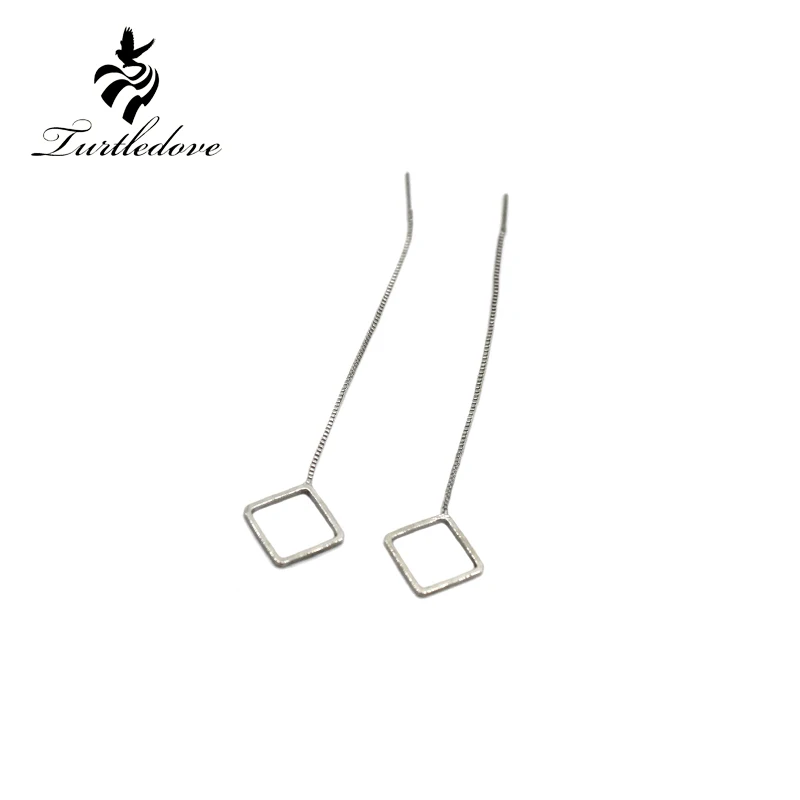 Turtledove 2017 the new women's minimalist jewelry geometric Circular triangle earrings | Украшения и аксессуары