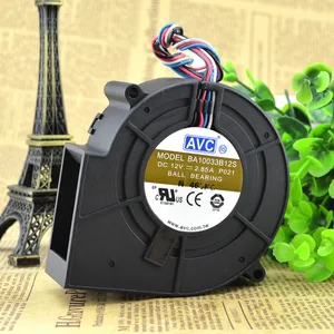 Новый оригинальный вентилятор BA10033B12S 9733 12 В 2.85A с двумя шариками, центробежный турбонагнетатель