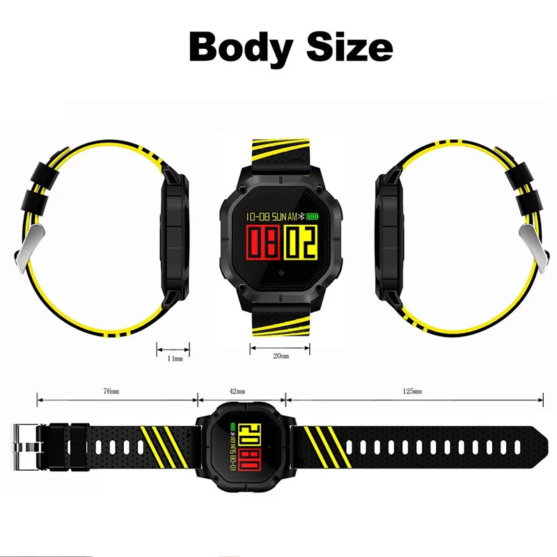 K5 Smart Watch Blood oxygen pressure Heart Rate Monitor Multi Sports Riding Swimming Modes Smartwatch IP68 | Электроника