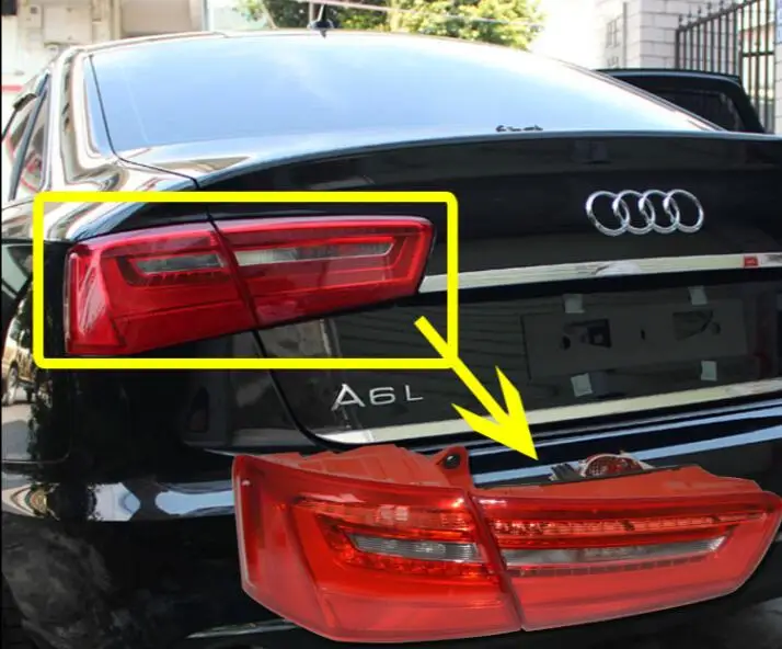 2012 ~ 2017 A6L задний светильник C7 светодиодный автомобильные аксессуары головной