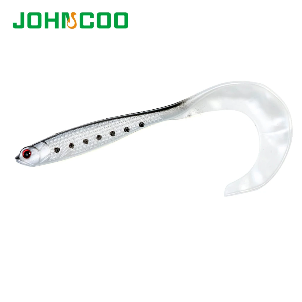 JOHNCOO 12 шт. Мягкая приманка рыболовная Grub Worm Isca искусственная см 6 г силиконовая для