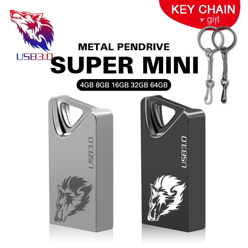 Мини USB 3 0 32 Гб 64 ГБ реальная емкость usb флеш накопитель 128 16 8 u Диск карта памяти с