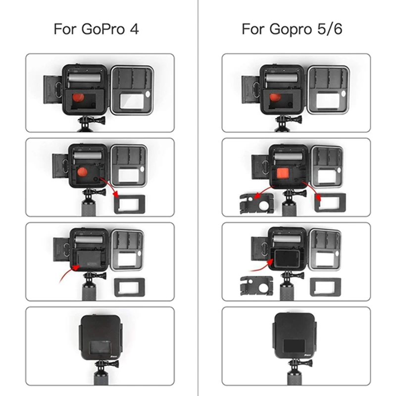Светильник-кенгуру для дайвинга SHOOT 1000LM GoPro HERO7 Black/HERO6/HERO5/HERO4/HERO (2018)