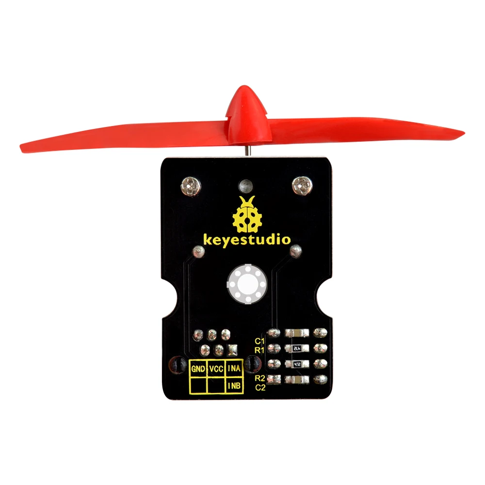 Keyestudio легкий разъем L9110 вентиляторный модуль для Arduino пожарный робот