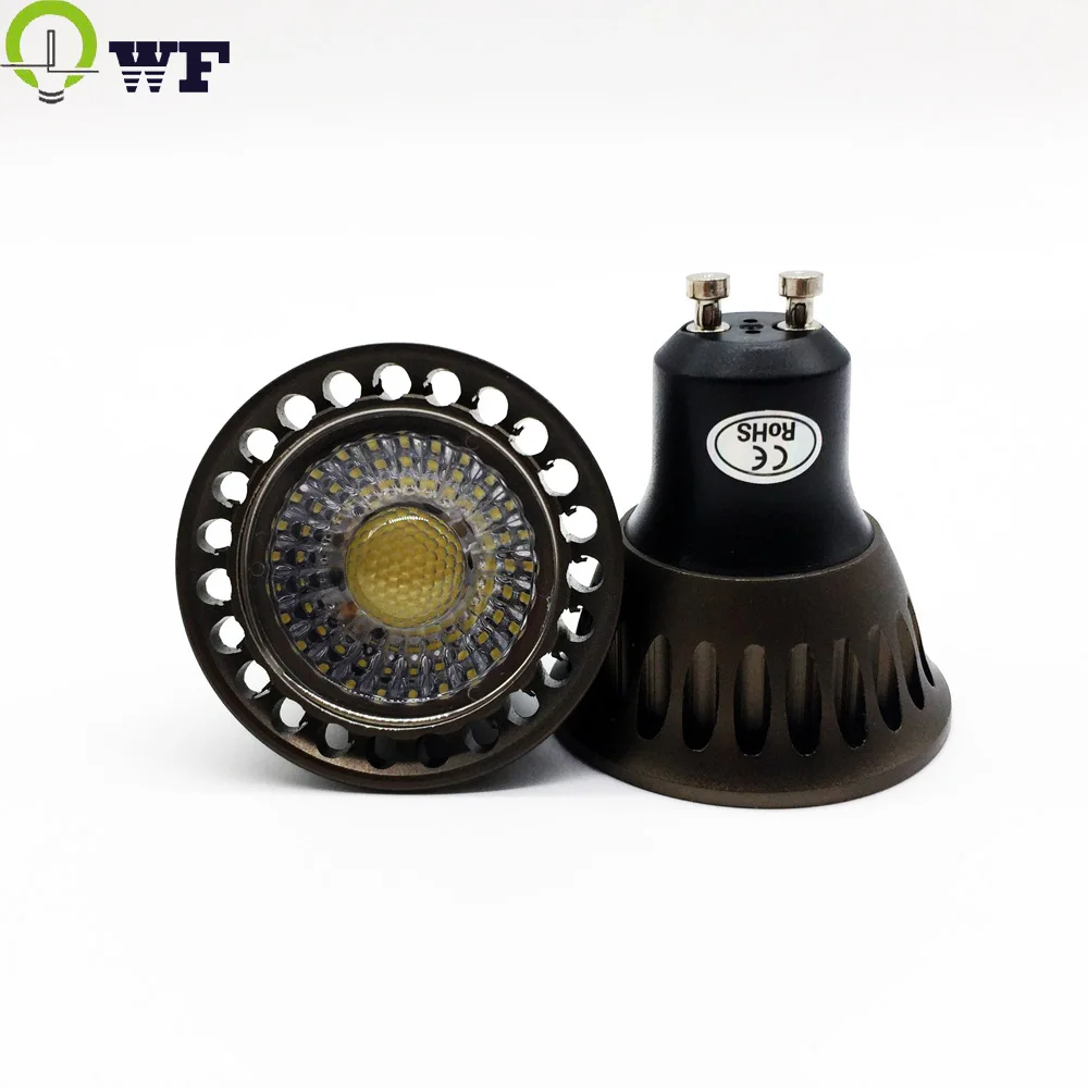 Светодиодная лампа GU10 cob с регулируемой яркостью 6 Вт 220 В 110 85 26 в|gu10 led|gu10 cobled lamps gu 10