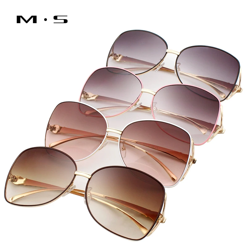 

MS 2017 Women Luxury Decoration Classic Eyewear Female Sunglasses Original Brand Designer Sunglasses Sun Glasses Fashion UV400