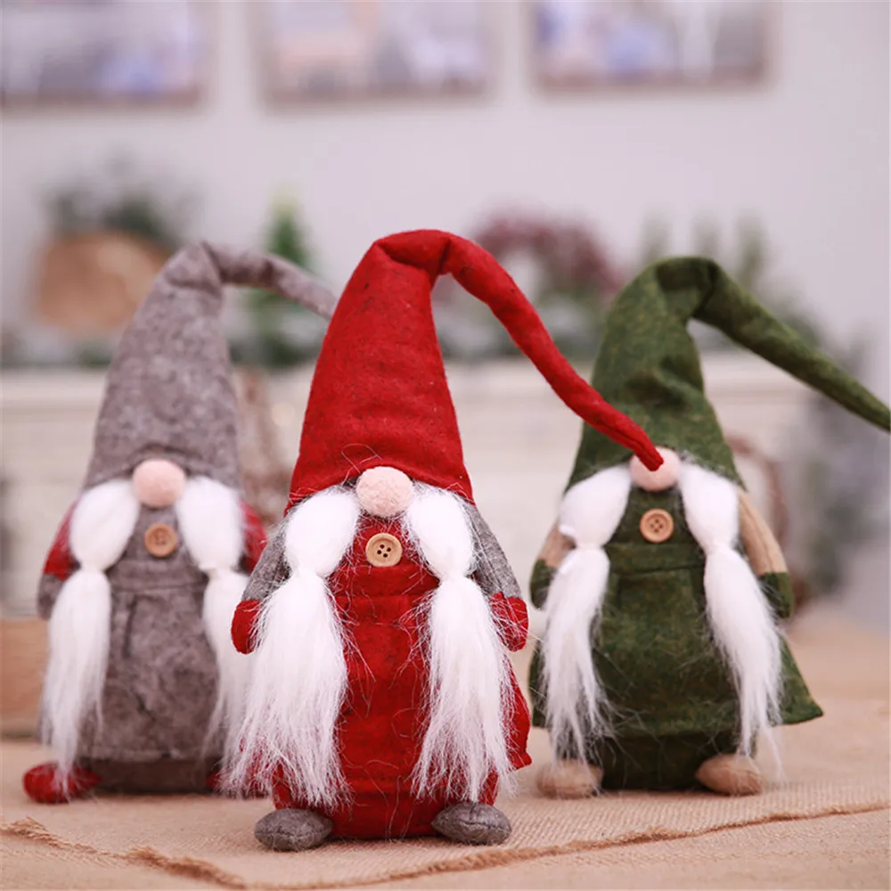 17 дюймов ручной работы декоративные гном шведский Tomte фигурки праздничные