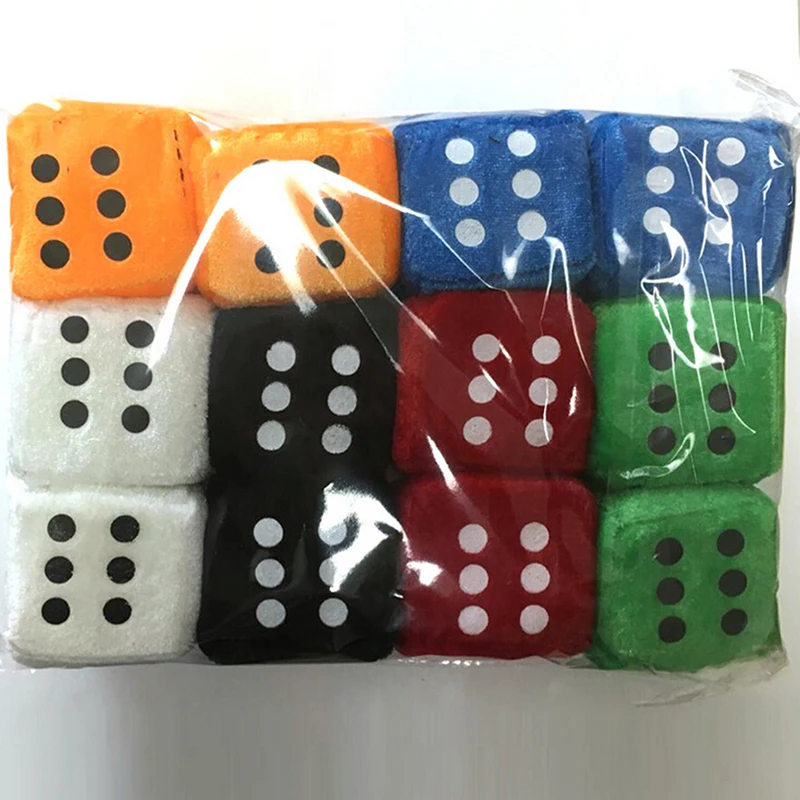 Творческий игральная кость тряпичная кукла подушка плюшевые игрушки для детских