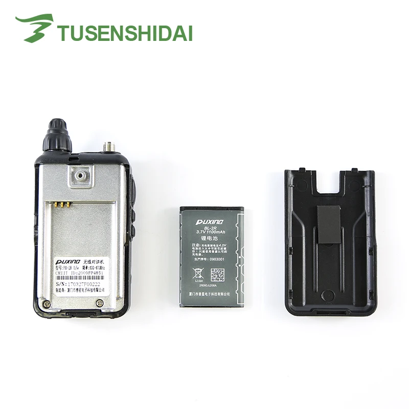 Бесплатная доставка чистый голос USB зарядка 2 Вт PX-2R Puxing UHF Walkie Talkie | Мобильные