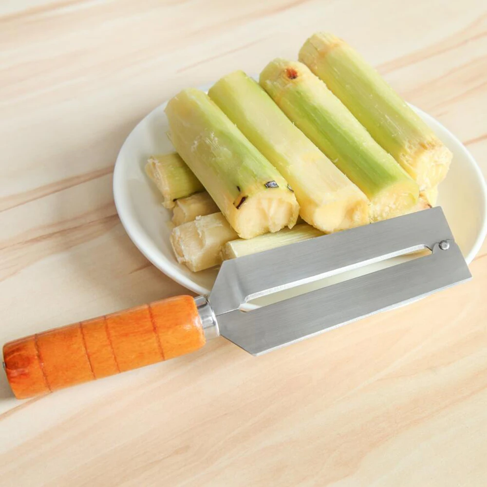 1 шт. нож для резки сахарного тростника 22 х5 см|Овощечистки и ножи цедры| |