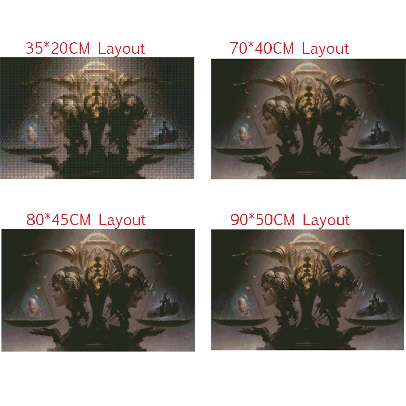 3D Алмазная картина вышивка крестиком 5D баланс мозаика Смола полное сверление