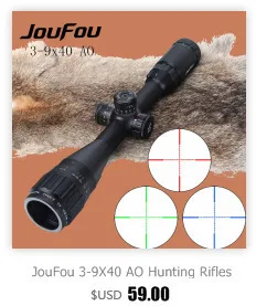 ZOS 3-9X40 E охотничий оптический прицел Mil Dot Wire сетка красный зеленый с подсветкой прицел с башенками Блокировка сброса