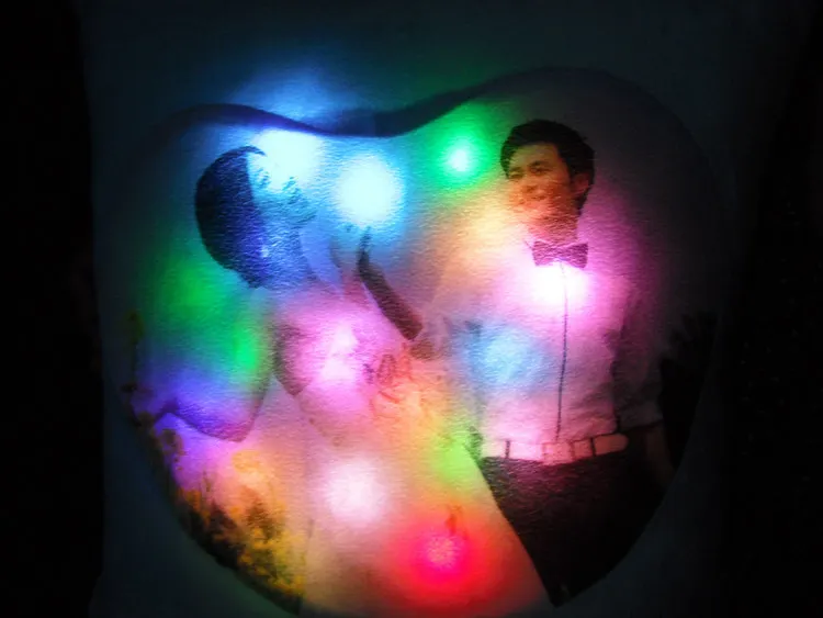 День святого валентина подарки 7 цвет индукции световой держать подушку