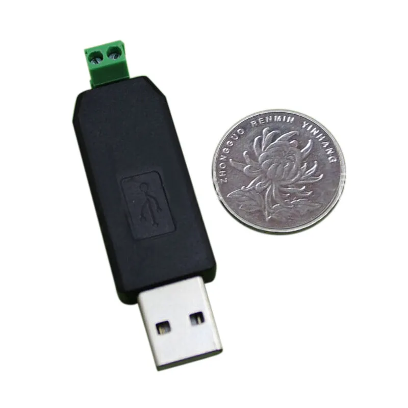 Высокое качество USB к RS485 485 адаптер конвертер Поддержка Win7 XP Vista Linux Mac OS Прямая