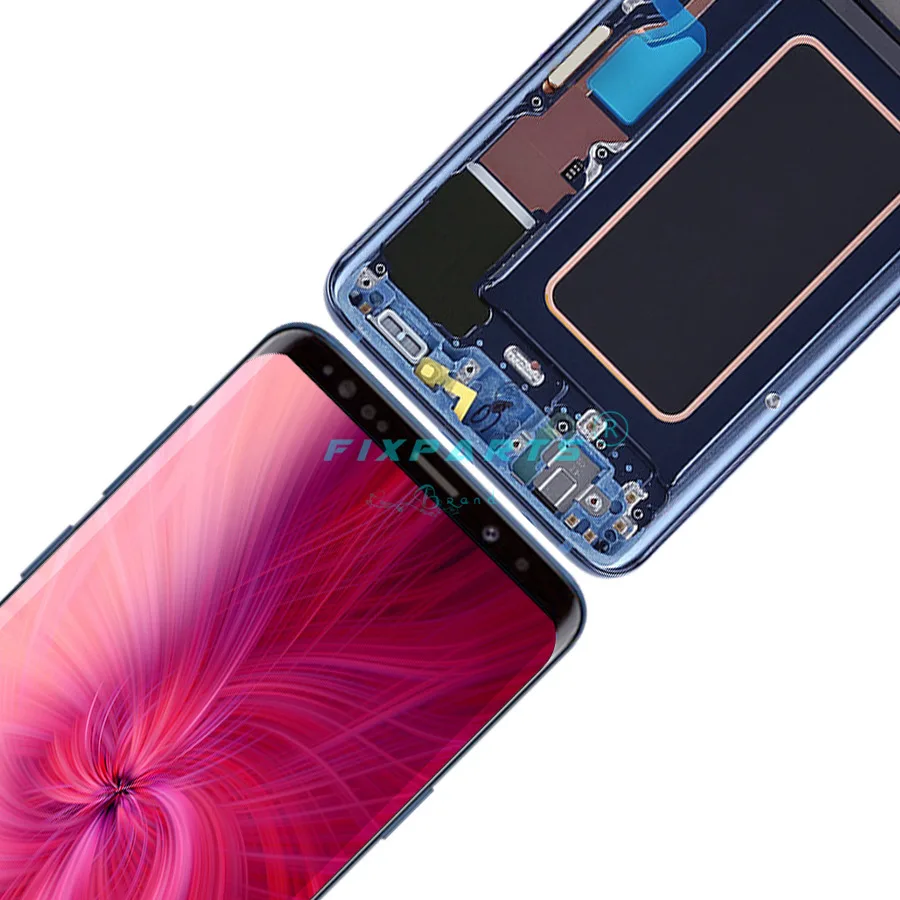 Супер AMOLED для 5 8 &quot Samsung Galaxy S9 LCD Plus + дисплей сенсорный экран дигитайзер сборка 6