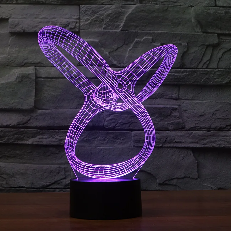 Абстрактное моделирование 3d лампа Led индивидуальный настольный светильник